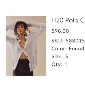 Free people cardigan, S